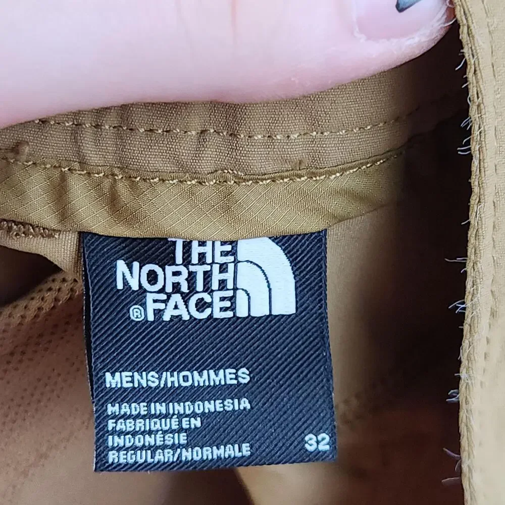 The North Face Sprag Pants Mens 32x30 Beige Nylon Stretch Hiking Outdoor Khakis